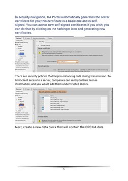 OPC UA Server Setup in TIA Portal Guide | PDF | Programmable Logic ...