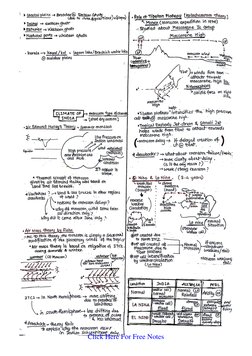 Geography Written Free UPSC Geography Handwritten Notes | PDF