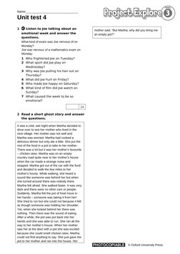 Project Explore 3 Unit 4 Test | PDF