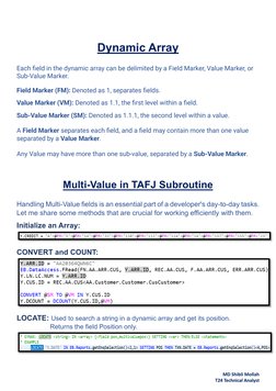 Multi-Value Field Handling in T24 | PDF | Computers | Technology ...