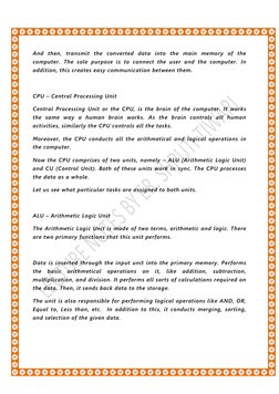 BCA 1st Sem Computer Fundamentals Notes | PDF | Image Scanner ...
