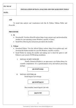 CCS346 EDA Lab Manual Overview | PDF | Time Series | Data Analysis
