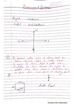 Reasoning Handwritten Notes | PDF