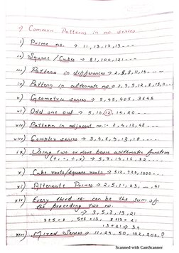 Reasoning Handwritten Notes | PDF
