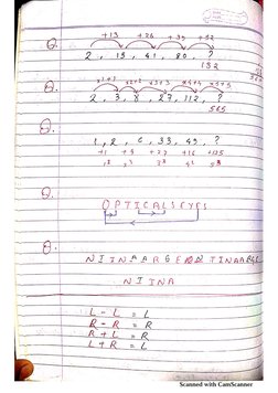 Reasoning Note.pdf Reasoning Handwritten Notes | PDF