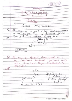 Reasoning Handwritten Notes | PDF