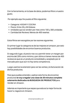 Con la herramienta, en la base de datos, podemos filtrar a nuestro
gusto.
 Por ejemplo aquí he puesto el filtro siguiente: 
C