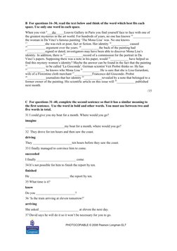 Language Leader Upper Intermediate Final Test A | PDF | Paintings