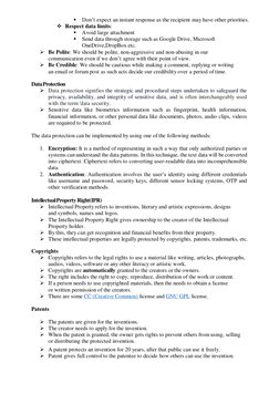 Class XII IP Notes Societal Impacts | PDF | Electronic Waste | Security ...