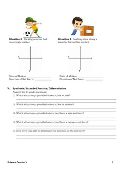 Q3 - WS - Science 7 - Lesson 3 - Week 3 | PDF | Force | Tension (Physics)