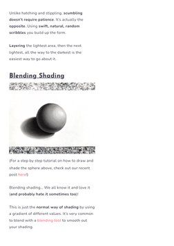 Four Essential Shading Techniques | PDF | Drawing