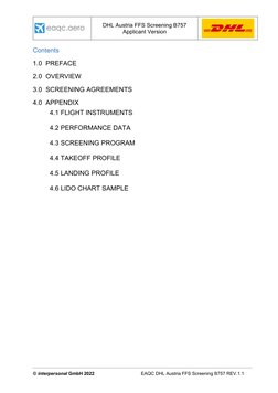 DHL Austria FFS Screening B757 
Applicant Version 
© interpersonal GmbH 2022
   EAQC DHL Austria FFS Screening B757 REV.1.1