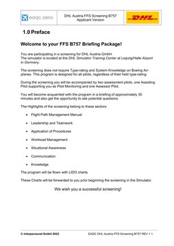 DHL Austria FFS Screening B757 
Applicant Version 
© interpersonal GmbH 2022
   EAQC DHL Austria FFS Screening B757 REV.1.1