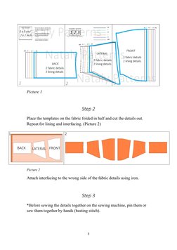 Free Corset Belt Pattern & Tutorial | PDF | Seam (Sewing) | Corset