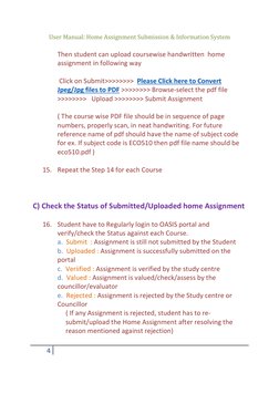 YCMOU Home Assignment Submission Guide | PDF | Password | Software