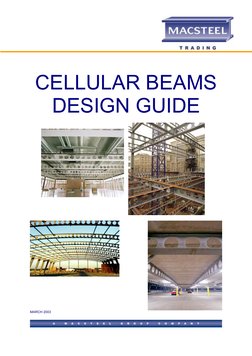 Cellular Beams Design Guide | PDF | Beam (Structure) | Duct (Flow)