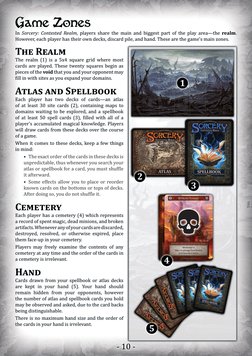 Sorcery TCG Rulebook Overview | PDF