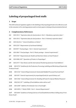 Gso 9 2022 en | PDF | Foods