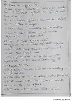 BNSS 2023 Handwritten Notes PDF | PDF