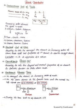 Nda Science Notes NDA Chemistry Handwritten Notes PDF | PDF