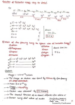 Nda Science Notes NDA Chemistry Handwritten Notes PDF | PDF
