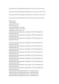 service-port vlan 18 vdsl mode ptm 0/3/0 multi-service user-vlan 11 rx-cttr 6 tx-cttr 6 
   
service-port vlan 1320 vdsl mode