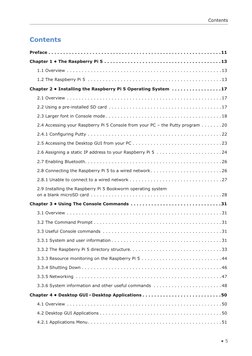 Contents
● 5
Contents
Preface . . . . . . . . . . . . . . . . . . . . . . . . . . . . . . . . .