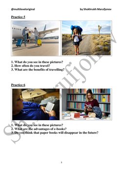 Multilevel Speaking Part 1.2 Questions | PDF