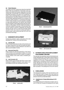 10
Furukawa Review, No. 18. 1999
3.6
Variety Reduction
The variety of the W/H module was reduced as described
below. Firstly,