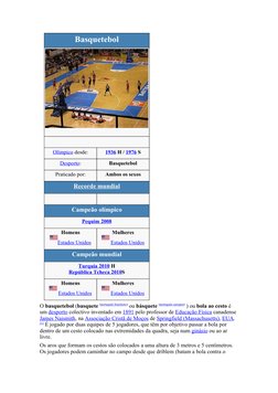 (http://pt.wikipedia.org/wiki/Ficheiro:Triple_Cai_Zaragoza_Granada.jpg)Basquetebol
Olímpico  (http://pt.wikipedia.org/wiki/A