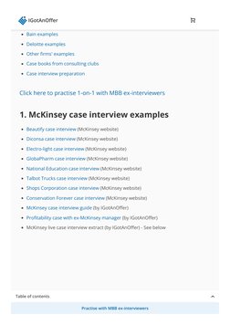 47 Case Interview Examples for MBB | PDF