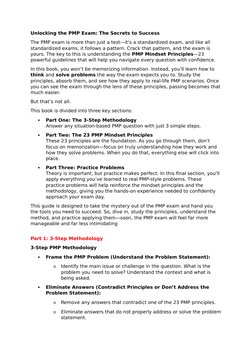 Unlocking the PMP Exam: The Secrets to Success
The PMP exam is more than just a test—it’s a standardized exam, and like all