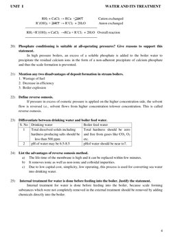 UNIT  I                                                                                       WATER AND ITS TREATMENT 
4 
 
R