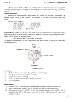 UNIT  I                                                                                       WATER AND ITS TREATMENT 
8 
 
S