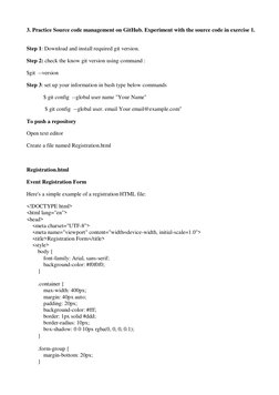 JNTUH R22 DevOps Lab Manual | PDF | Version Control | Selenium (Software)