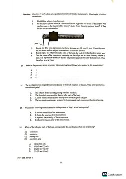 2024 DSE Biology MC Answers | PDF