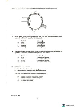 2024 DSE Biology MC Answers | PDF
