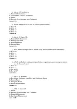 Ifrs Questions IFRS Questions and Answers Guide | PDF | International Financial ...