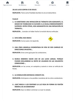 Examen Teórico INTRANT 2023 | PDF | Tráfico | Licencia de conducir