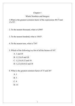GED Math Concepts and Practice | PDF | Mathematics | Number Theory