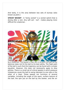 Cricket Project.pdf Cricket: A Comprehensive Project Guide | PDF | Bowling (Cricket) | Cricket