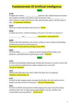 AI Fundamentals and Learning Methods | PDF | Artificial Intelligence ...