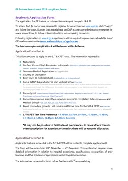 Gp Trainee Notes.pdf GP Trainee Recruitment 2025 Guide | PDF | General Practitioner ...