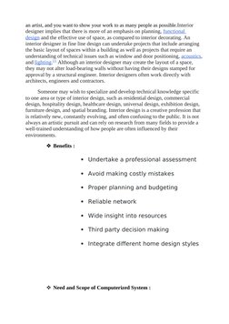 Interior Design Project Report 2023 | PDF | Interior Design | Design