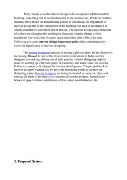 Interior Design Project Report 2023 | PDF | Interior Design | Design