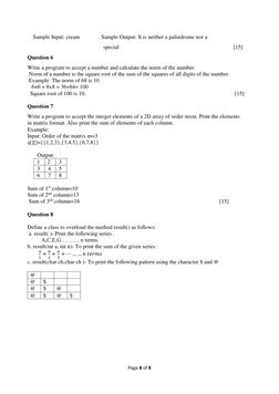 ICSE Class 10 Computer Applications 2025 | PDF | Constructor (Object ...
