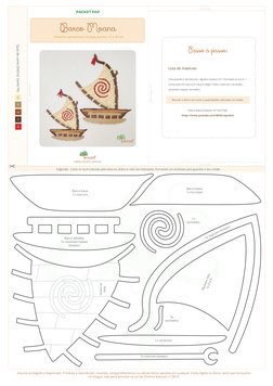 Molde de Barco da Moana para Impressão | PDF