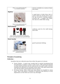 Housekeeping Module: Laundry Linen Guide | PDF | Laundry | Linens