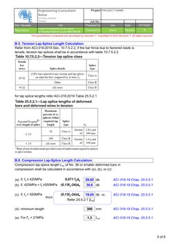 Length Development and Lap-Splice As Per ACI 318-19 | PDF | Secondary ...