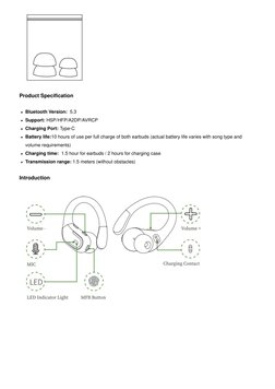 BX27 True Wireless Earbuds Guide | PDF | Headphones | Electrical ...